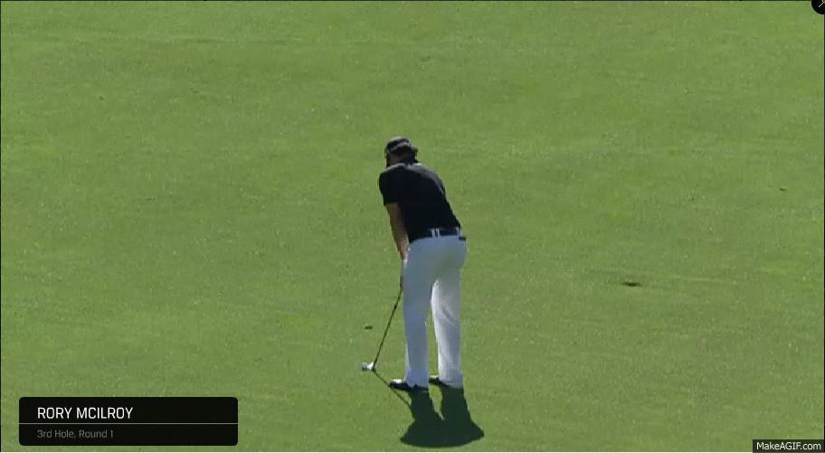 McIlroy pitch shot